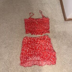 Roxy shirt and tank set